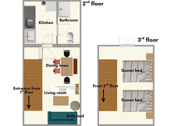 Cozy Loft In Chinatown - Songwat Quiet Street View Апартаменты Бангкок