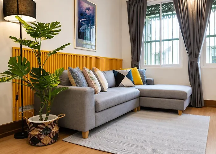 Cozy Loft In Chinatown - Songwat Quiet Street View Апартаменты