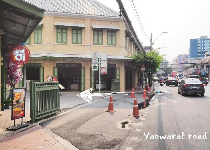 Cozy Loft In Chinatown - Songwat Quiet Street View * Бангкок